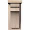 Ekena Millwork Yorktown Smooth Corbel w/Backplate, Douglas Fir, 5 1/2"W x 8"D x 12"H COR06X08X12YOR01SDF - alternate 3